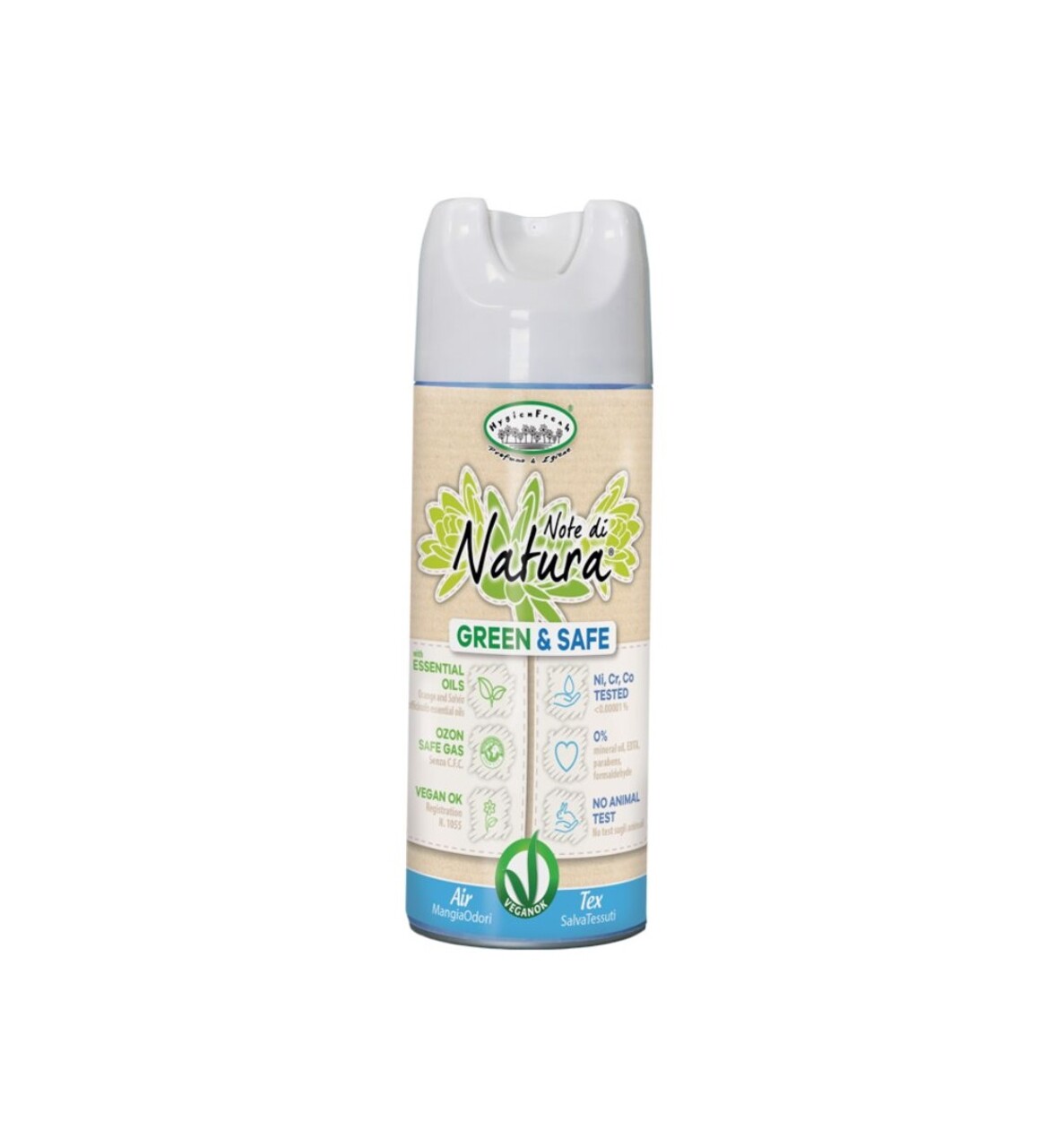 Spray pentru tesaturi si ambient, vegan, cu parfum de portocale si salvie , 400 ml, Note di Natura - imagine 6